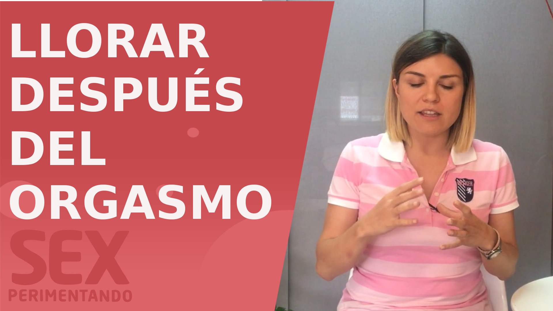 por qué llora después orgasmo