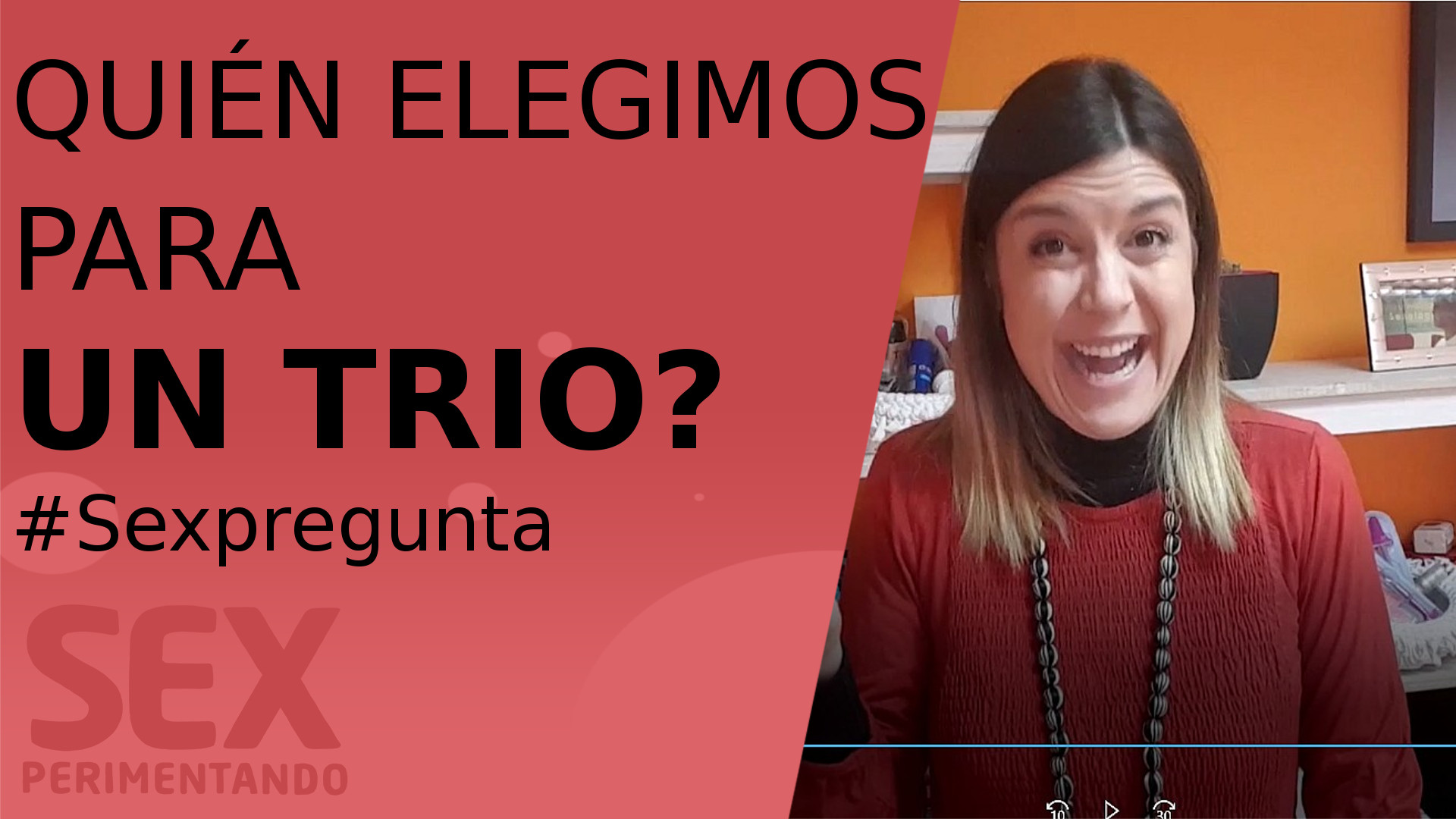 trio con quién sexperimentando