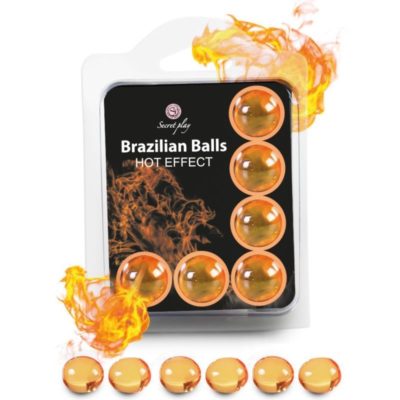 brazilian balls efecto calor 6 unidades