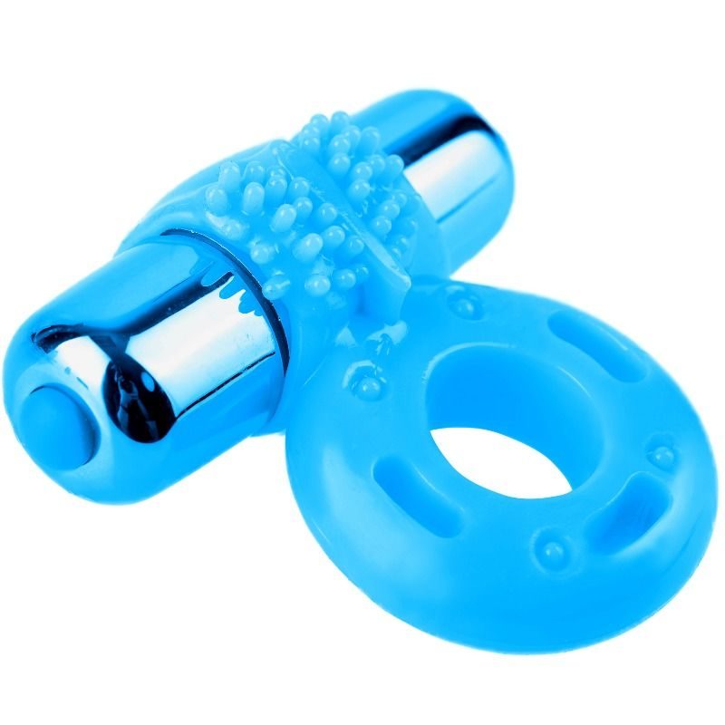 anillo vibrador kit de placer para parejas azul