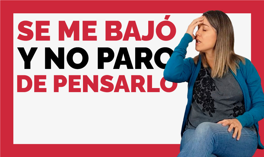 se me baja la erección